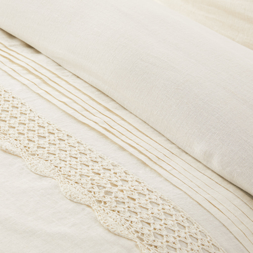 Tabitha Linen Duvet Cover Set