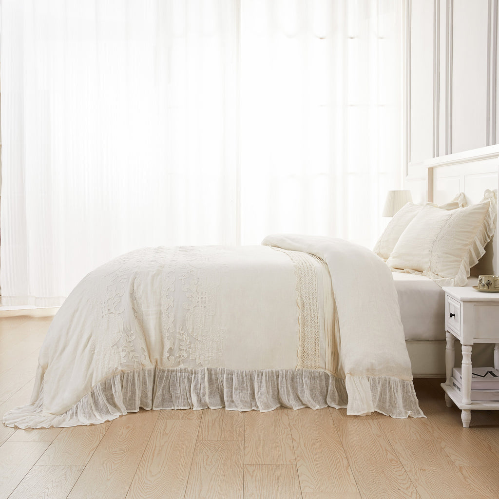 Tabitha Linen Duvet Cover Set